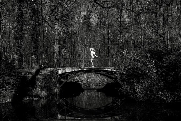 Photograph Radek Von Hirschberg On The Bridge on One Eyeland